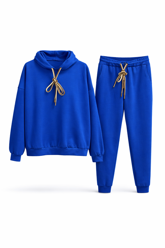 Royal blue- touwtjes comfy pak