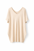 Vlinder Chique Jurk Beige