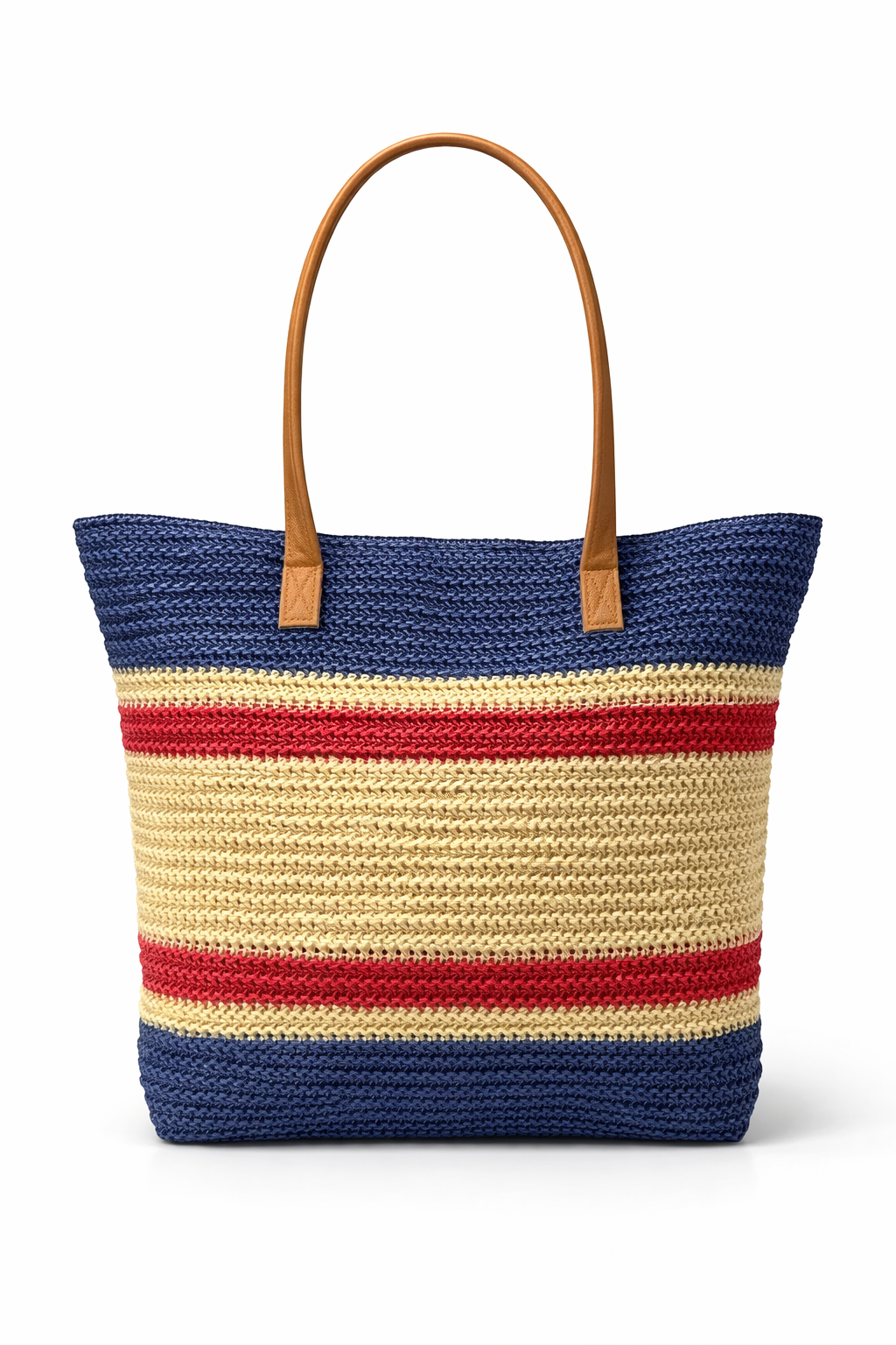 Riviera Stripe Bag Marine Blue