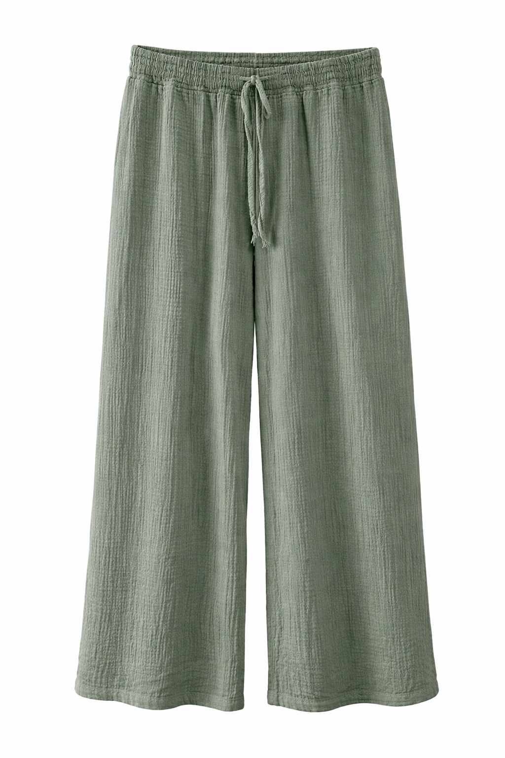 Groene Luchtige Broek