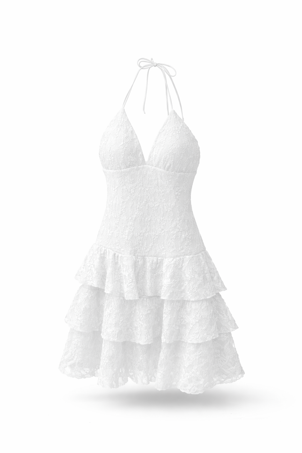 Midnight Lace Mini playsuit