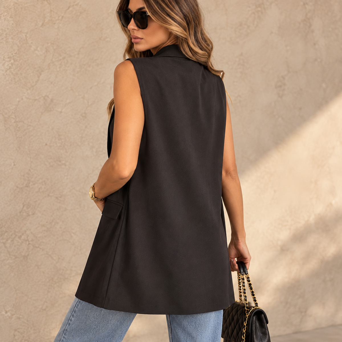 Lizzy Gilet zwart
