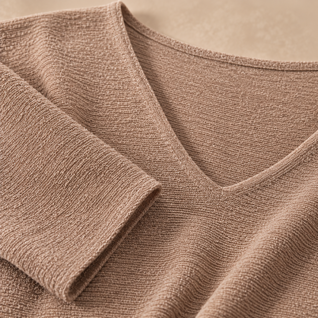 Jolie basic top camel