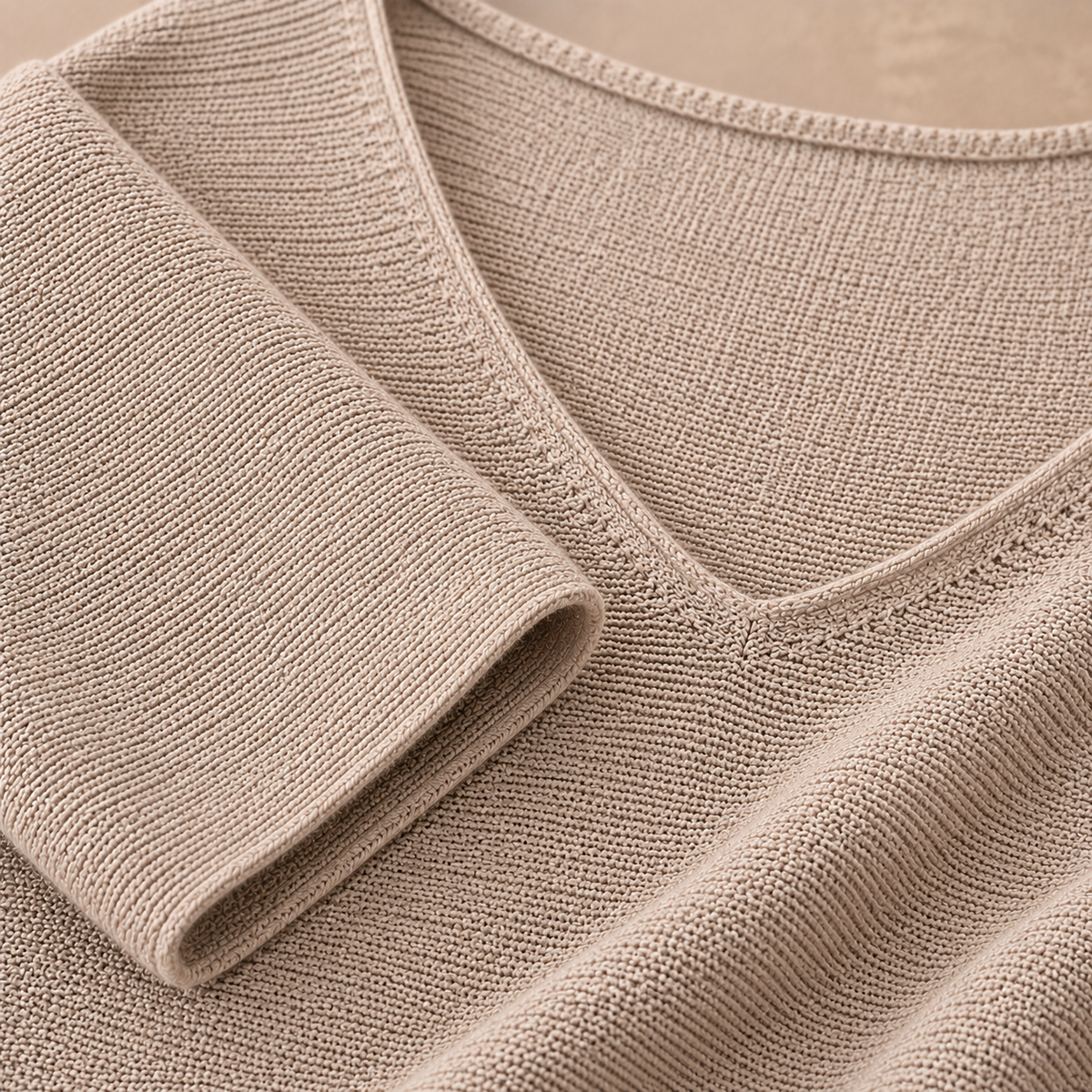 jolie basic top beige