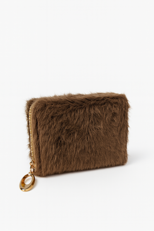 ✨ Inspired By – Brown Fluffy Wallet ✨