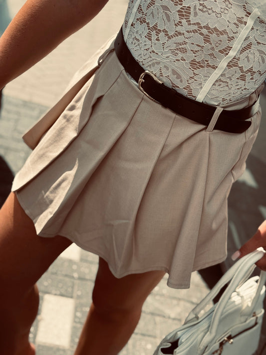Pantalon Skort | Beige