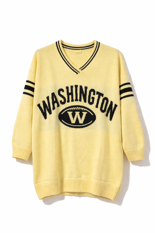 Washington knit sweater- GEEL
