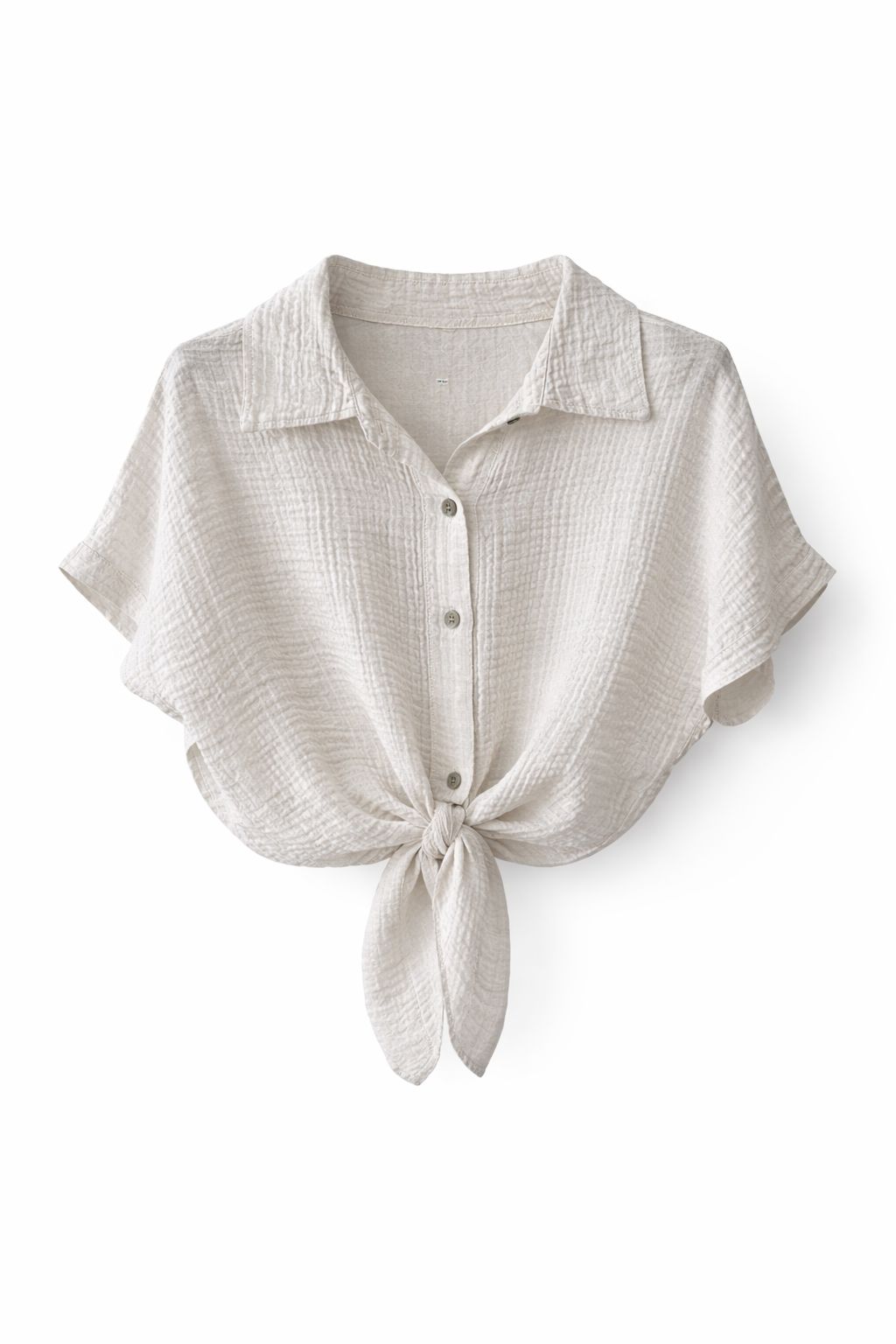 taupe strik top