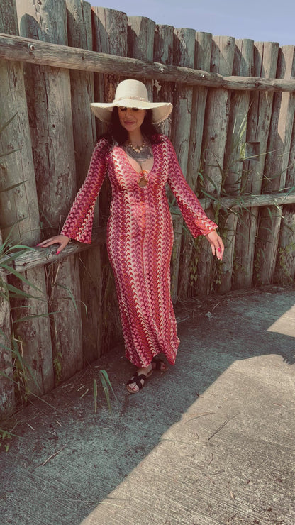 Summer Dress | Fuchsia
