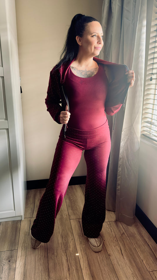 Tank Top | Bordeaux Rood