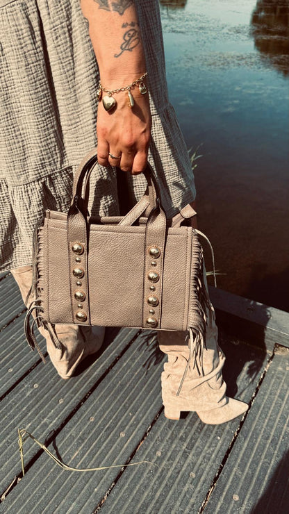 Fringe Bag | Taupe