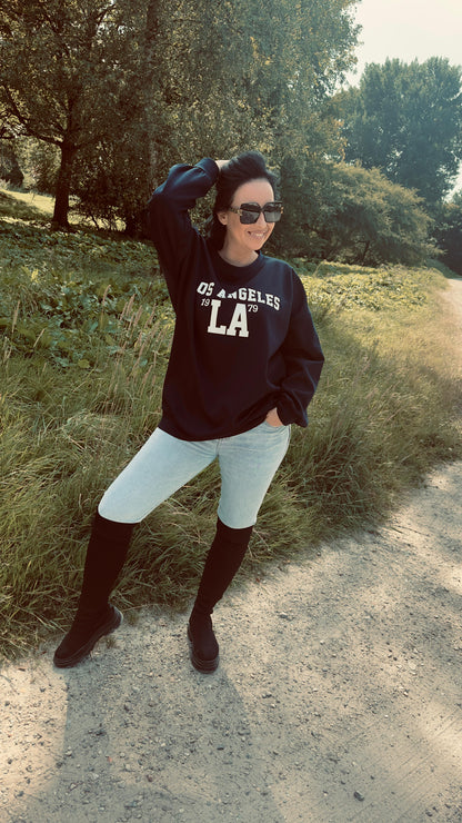 LA Sweater | Donker Blauw
