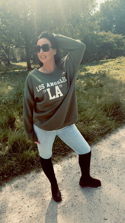 LA Sweater | Groen