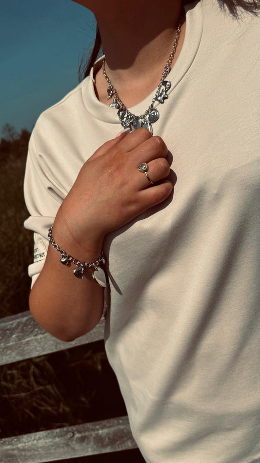 Bedel Ketting | Zilver | Parfum
