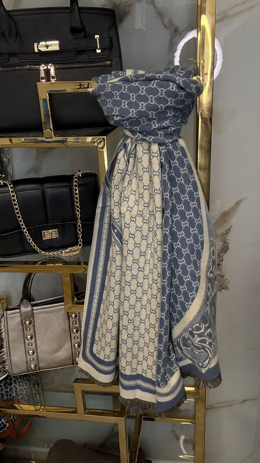 Inspired By Sjaal 6 | Blauw